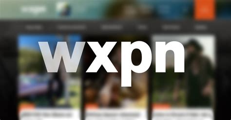 wxpn live stream|Home